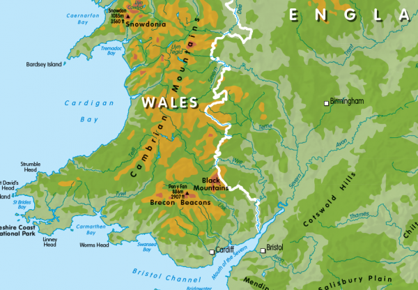 Children's Physical Map of the United Kingdom - Image 2