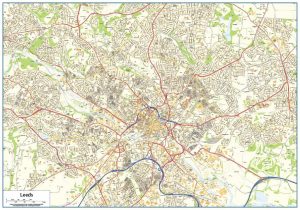 Leeds Street map