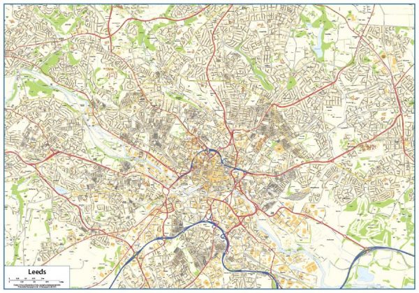 Leeds Street map