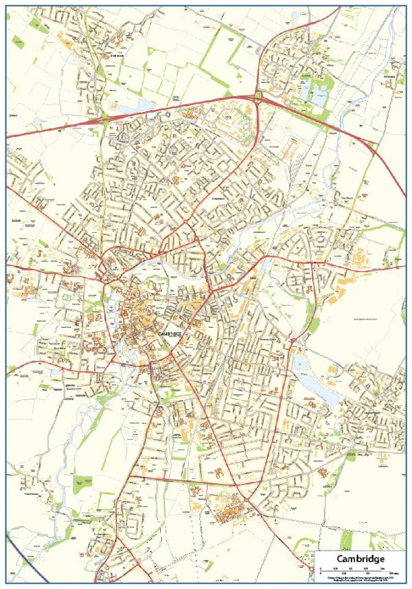 Cambridge Street map