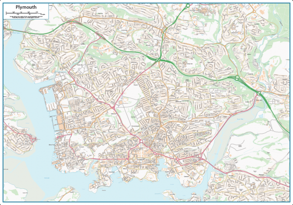 Plymouth Street map