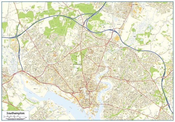 Southampton Street map