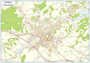 Canterbury Street map