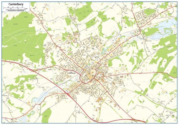 Canterbury Street map