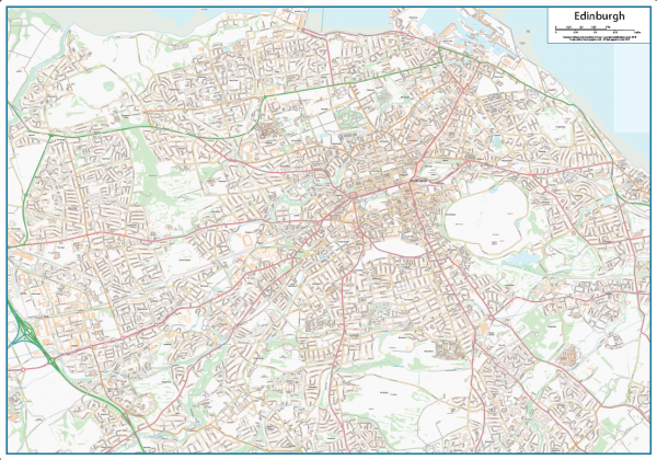 Edinburgh Street map