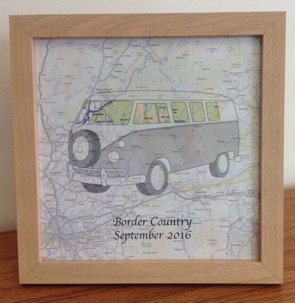 Personalised map - Holiday memories UK (UK free delivery) - Image 2