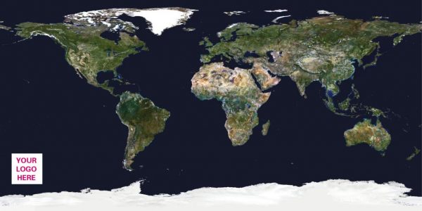 Personalised satellite image of the World