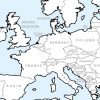 Big world colouring map (self adhesive textile)
