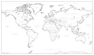 Big world colouring map