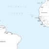 Large world colouring map
