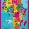 Children's Africa Picture Map