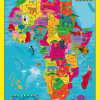 Children's Africa Picture Map
