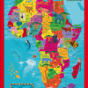 Children's Africa Picture Map