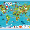 Children's Picture World Map - Large