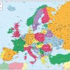 Children's political map of Europe