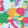 Children's political map of Europe