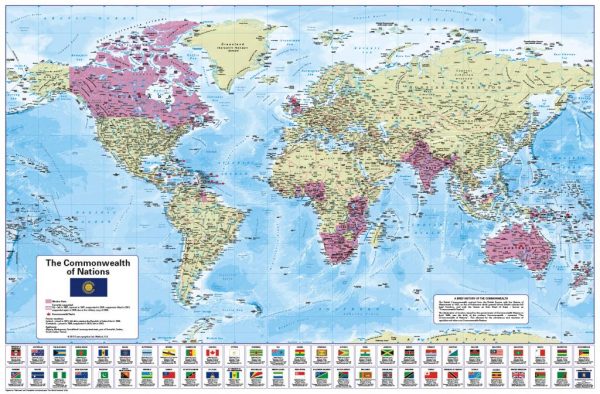 Commonwealth of Nations Map