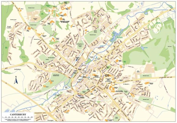 Customised UK town plans