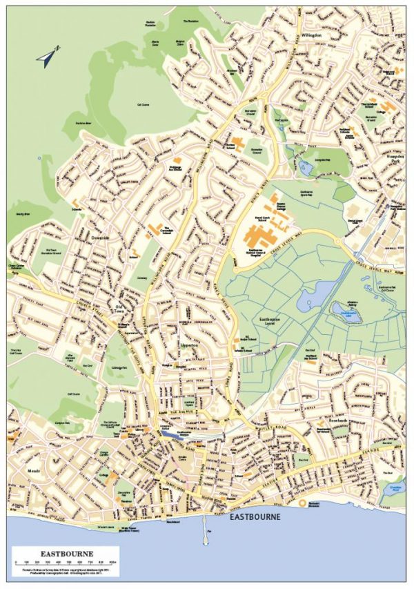 Customised UK town plans