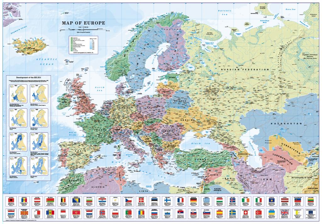 Personalised GB Map with Greater London and road distance chart