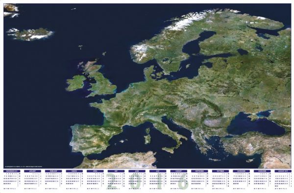 Europe satellite calendar 2016