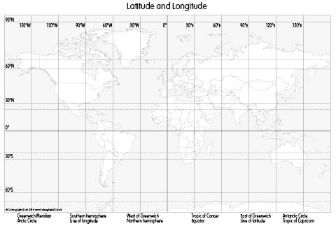 latitude and longitude set of 3 cosmographics ltd