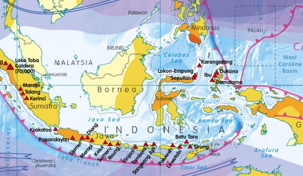 Natural Hazards of the World Map