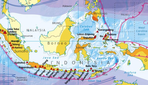 Natural Hazards of the World Map