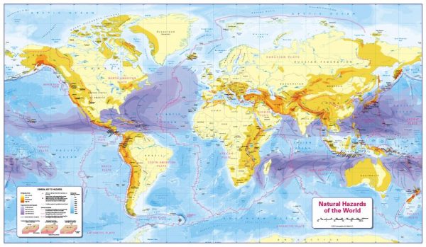 Natural Hazards of the World Map