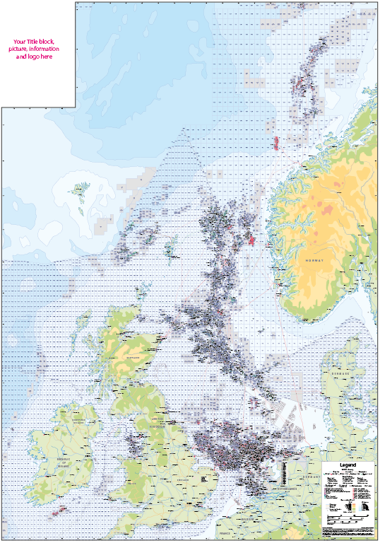 The North Sea Oil and Gas Activity Map - Personalised