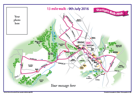 Peace Hospice Care Watford - 13 mile walk