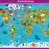 Personalised Children's Picture World Map - Large