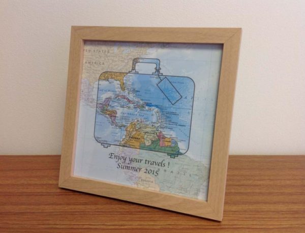 Personalised map gift ideas