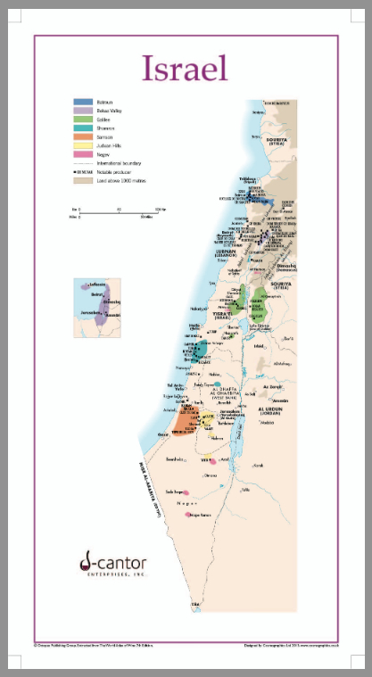 Personalised wine maps