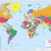 Children's Political map of the World