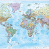 Political World Map 1:30 million