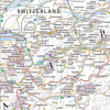Ski Resort map of the Alps