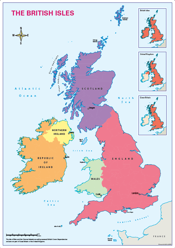 The British Isles - Cosmographics Ltd