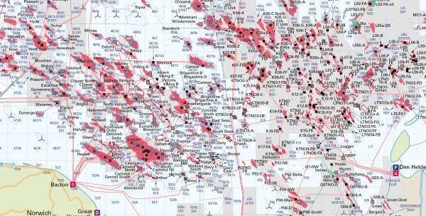 The North Sea Oil and Gas Activity Map - Personalised