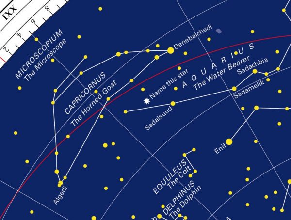 Personalised Night Sky map