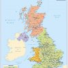 Children's Travel map of the United Kingdom