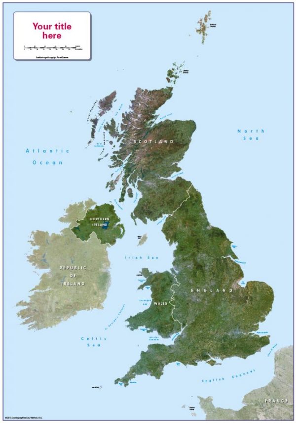 Personalised school or business location map (5km sq)