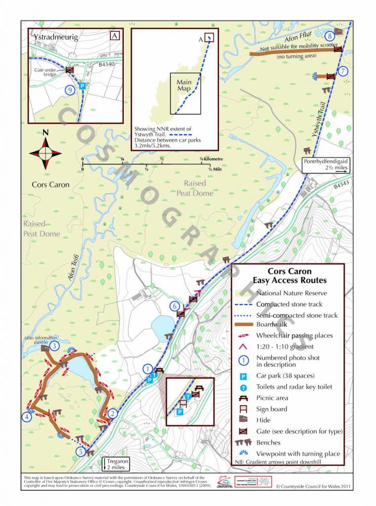 Walking and cycling maps