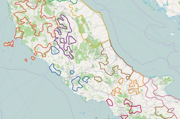 Wine region data