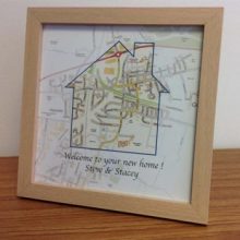 Personalised Framed Map Gifts