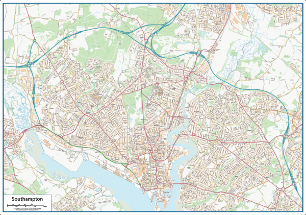 Southampton Street map