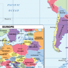 A2 World Political map - self adhesive - Image 4