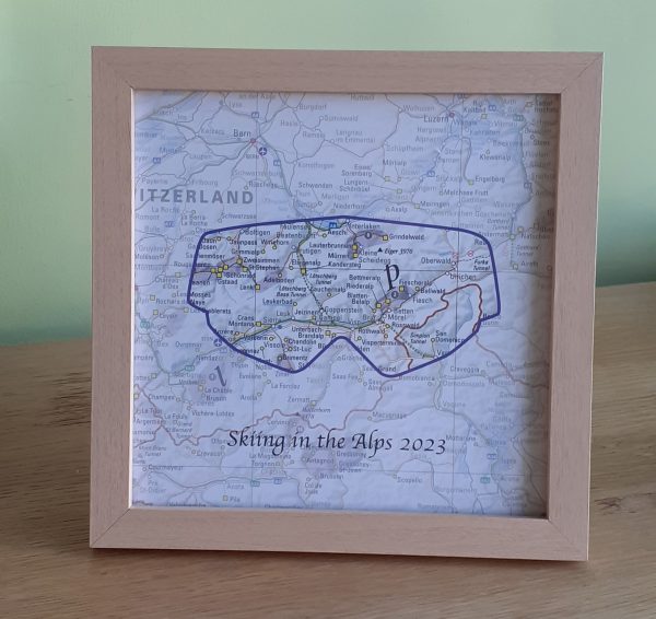 Adventures in the Alps map gift (UK free delivery) - Image 4
