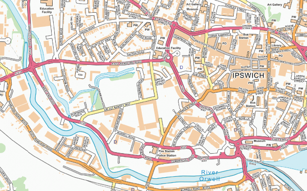 Ipswich street map - Image 3
