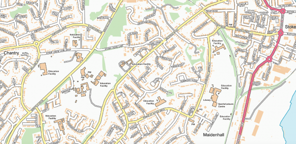 Ipswich street map - Image 2